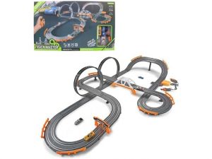 Autodráha, 175 x 110 x 32 cm, 838 cm, adapter/baterie