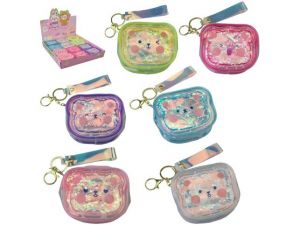 Kabelka medvídek, 10cm