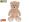 Plush Friends medvěd plyšový 80cm světle hnědý 0m+