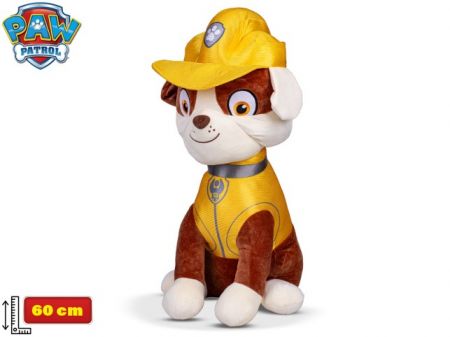 Paw Patrol Rubble plyšový 60cm sedící 0m+