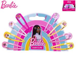 Barbie - sada sponek do vlasů na kartě