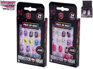 Monster High sada nalepovacích nehtů 2druhy v krabičce
