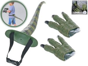 Dinosauří ocas 45cm a drápy v krabičce