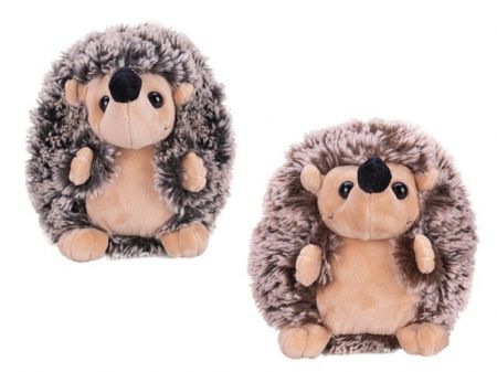 Ježek plyšový 14cm stojící 2barvy 0m+