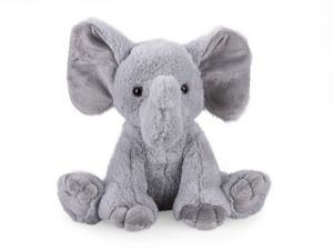 Slon plyšový 25cm sedící ECO materiál 0m+