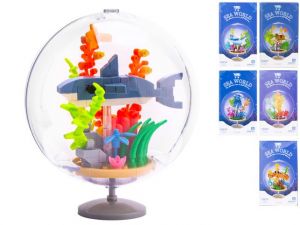 Stavebnice mořská zvířata 135-146ks 6druhů v krabičce