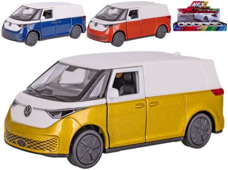 Welly Volkswagen ID Buzz Cargo 11,5cm kov zpětný chod 3barvy