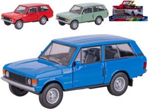 Welly Land Rover Range Rover 1970 11,5cm kov zpětný chod 3barvy