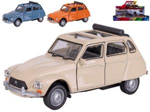 Welly Citroen Dyane 12cm kov zpětný chod 3barvy