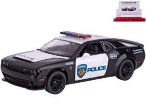 Kinsmart Dodge Challenger SRT Demon 170 policejní 13cm kov zpětný chod
