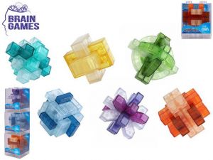 Brain Games kostka puzzle 7cm 6druhů v krabičce