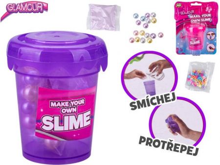 Glamour sada na vytvoření vlastního slizu 2barvy na kartě