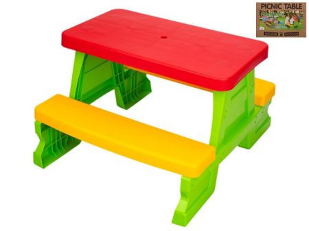 Piknikový stůl 70x79x47cm 24m+ v krabičce