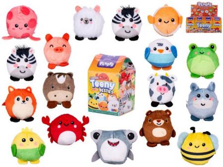 Teeny Besties překvapení zvířátko plyšové 6,5cm v krabičce 16druhů 0m+