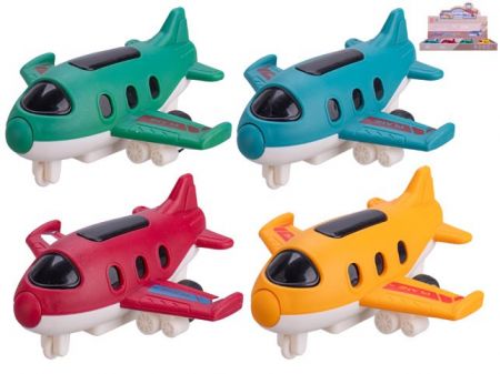 Letadlo 9,5cm na setrvačník 4barvy