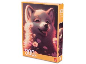 Puzzle 38x25cm liščí mláďátko 300dílků v krabičce