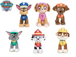 Paw Patrol plyšoví 19cm 6druhů 0m+