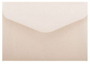 Obálka 7x10cm obálky 10ks (120g/m2) přírodní - tm. béžová