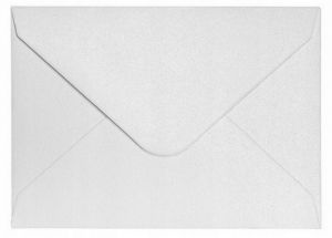 Obálka 7x10cm obálky 10ks (120g/m2) pearl bílá