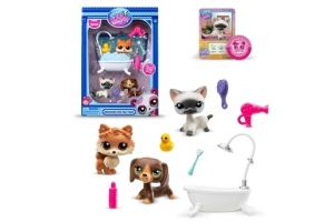 Littlest Pet Shop Koupelnový Set 3 Figurky