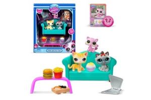 Littlest Pet Shop Set Večeře 3 Figurky