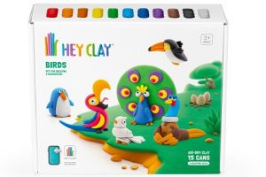 HEY CLAY Kreativní sada - Ptáci