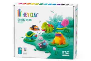 HEY CLAY Kreativní sada - Exotická zvířata