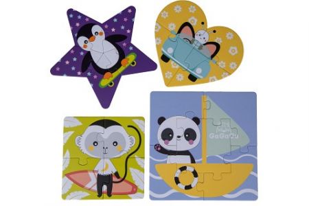 GAGAGU Geometrické puzzle