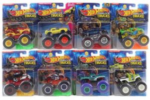 Hot Wheels Monster trucks kaskadérské kousky FYJ44