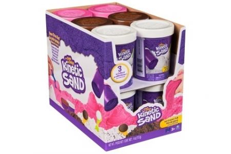Kinetic Sand 3 Barvy Zmrzlina V Tubě