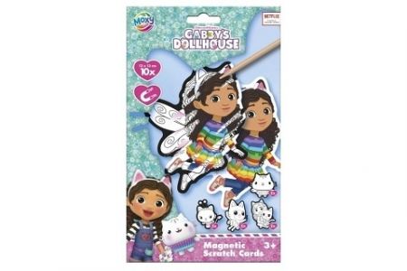 Vyškrabování magnetické Gábinin kouzelný domek