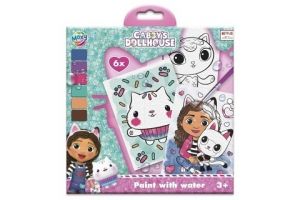 Vodní malování Gábinin kouzelný domek