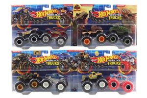 Hot Wheels Monster trucks demoliční duo FYJ64