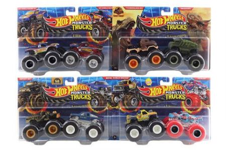 Hot Wheels Monster trucks demoliční duo FYJ64