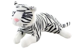Plyš Tygr bílý 20cm