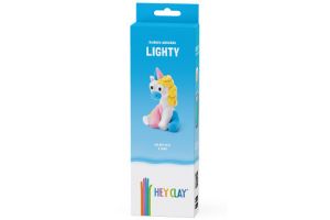 HEY CLAY Kreativní sada - Jednorožec Lighty