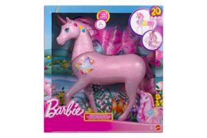 Barbie Kouzelný jednorožec se světly a zvuky JCP78 TV