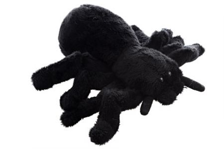 Plyš Pavouk černý 14 cm Eco-friendly