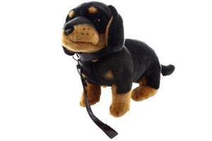 Plyš Jezevčík s vodítkem 27cm Eco-friendly