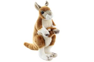 Plyš Klokan s mládětem 23 cm Eco-friendly