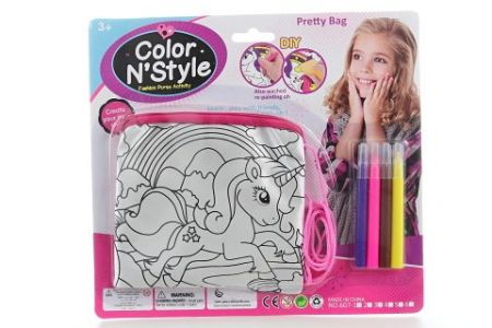 Malovací kabelka jednorožec