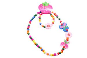 Náhrdelník+náramek motýlci