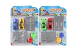 Sada vystřelovacích aut s plošinou