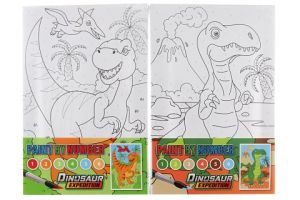 Malování podle čísel dino