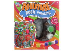 Malovaní kamene sova