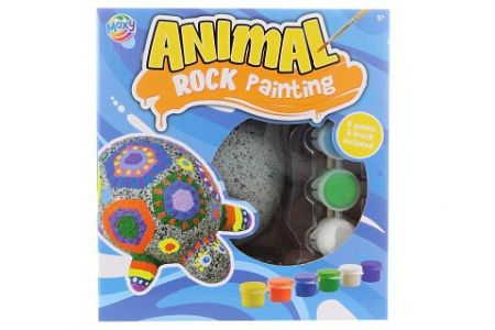 Malování kamene želva