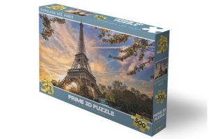 Puzzle 3D - Eifellova věž Paříž