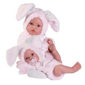 Antonio Juan 50419 ERIKA - realistická panenka miminko s celovinylovým tělem - 42 cm