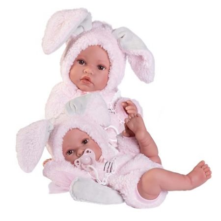 Antonio Juan 50419 ERIKA - realistická panenka miminko s celovinylovým tělem - 42 cm