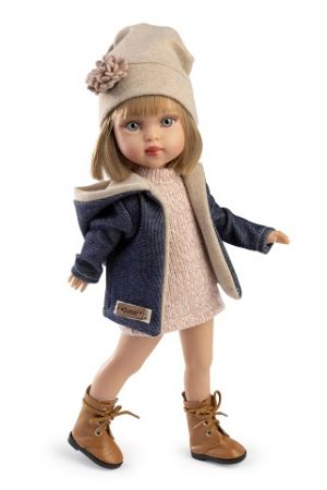 Guca 857 PENELOPE - realistická panenka s celovinylovým tělem - 34 cm